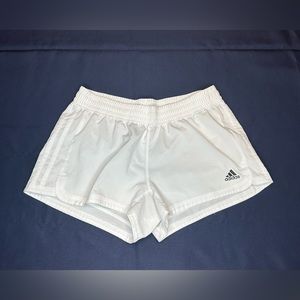 Med White adidas soccer shorts
